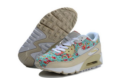 Nike Air Max 90 Womenss Shoes New Beige Flower Review